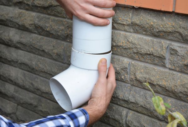 Drainage Downspout Repair in Toccoa