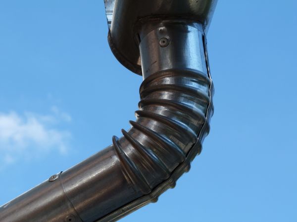 Metal Downspout Installation in Toccoa