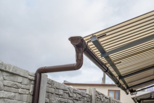 Plastic Downspout Installation in Toccoa
